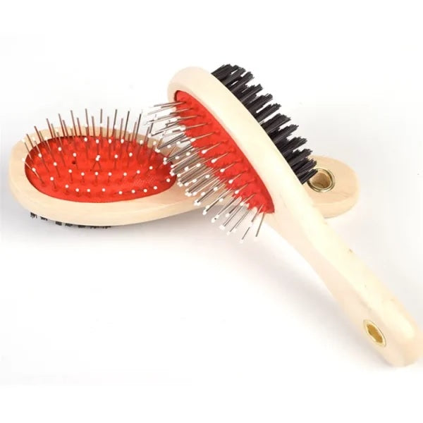 Furry Friend Double Pin Brush for Pets