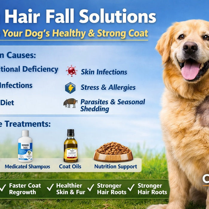 Dog Hair Fall Solutions – Control Shedding & Improve Coat Health