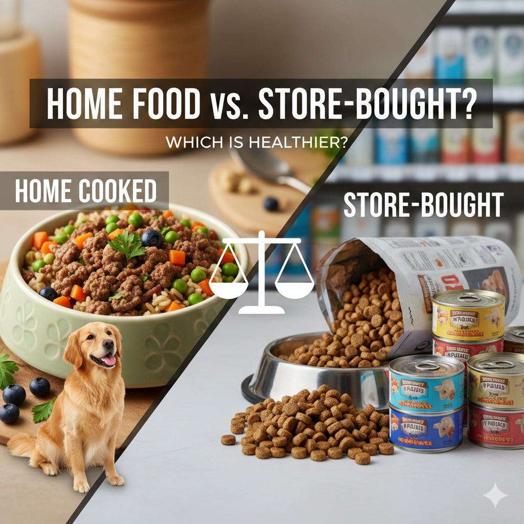 Home Food vs. Store-Bought Dog Food: Which Is Healthier?