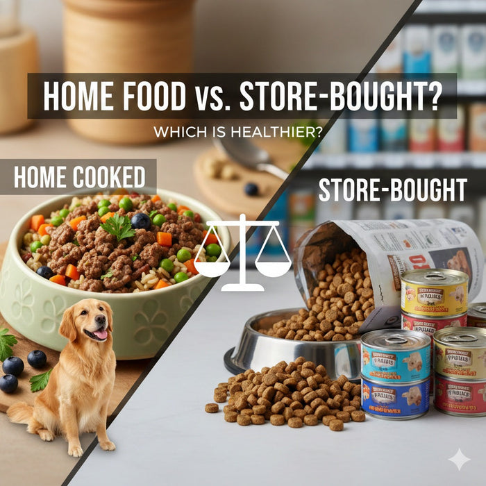 Home Food vs. Store-Bought Dog Food: Which Is Healthier?