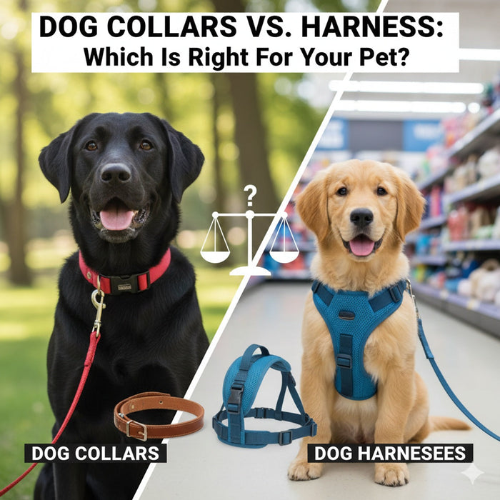 Dog Collars vs. Harness: Which Is Right for Your Pet?