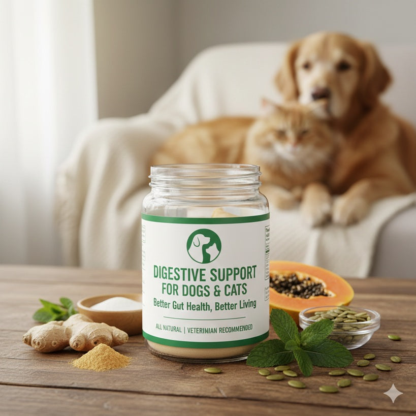 Digestive Supplements for Dogs & Cats – Better Gut Health, Better Living