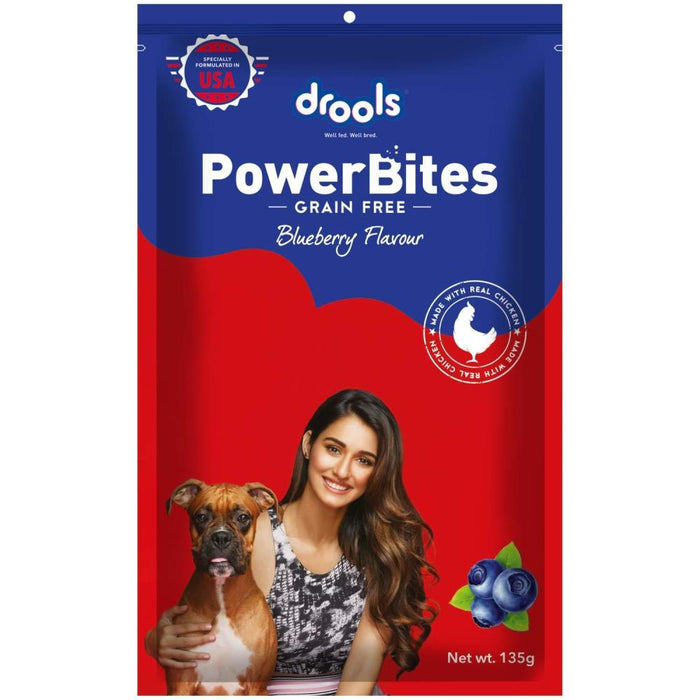 Drools Power bites Dog Treat 135g