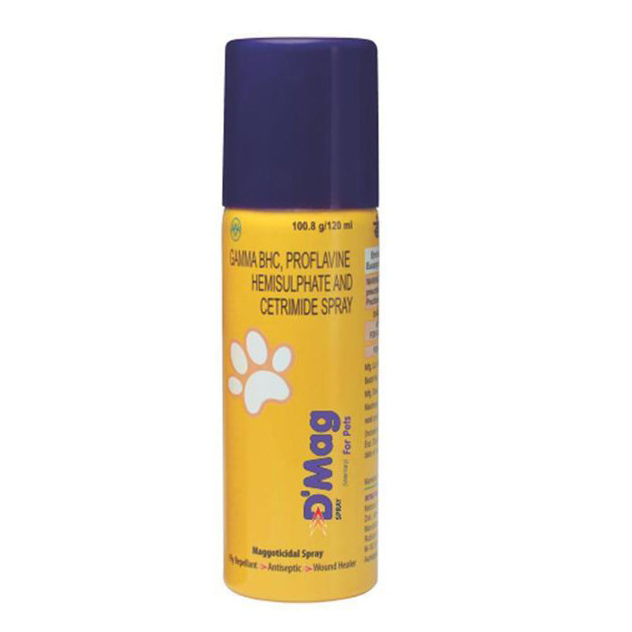 Intas D'mag Spray for Dogs 120 ml