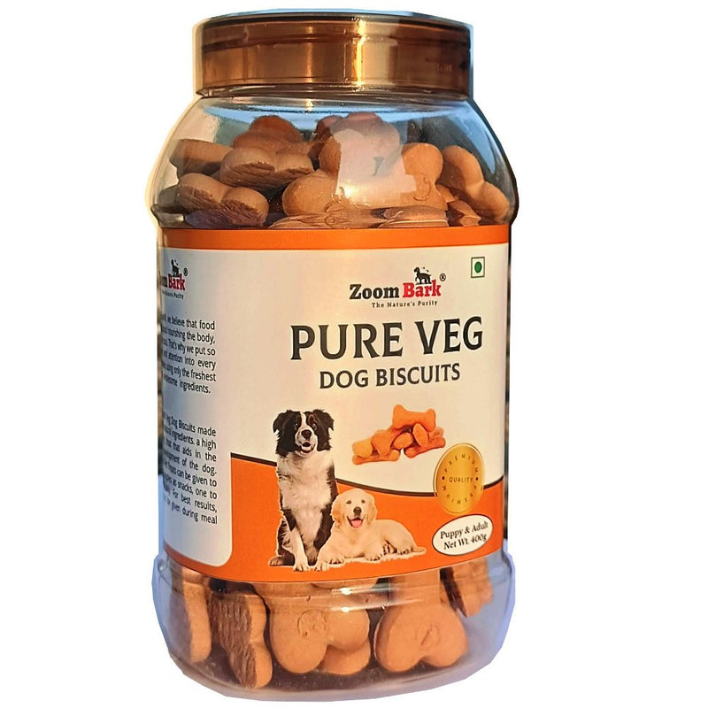 Zoom Bark Pure Veg. and Chicken Dog Biscuits Jar
