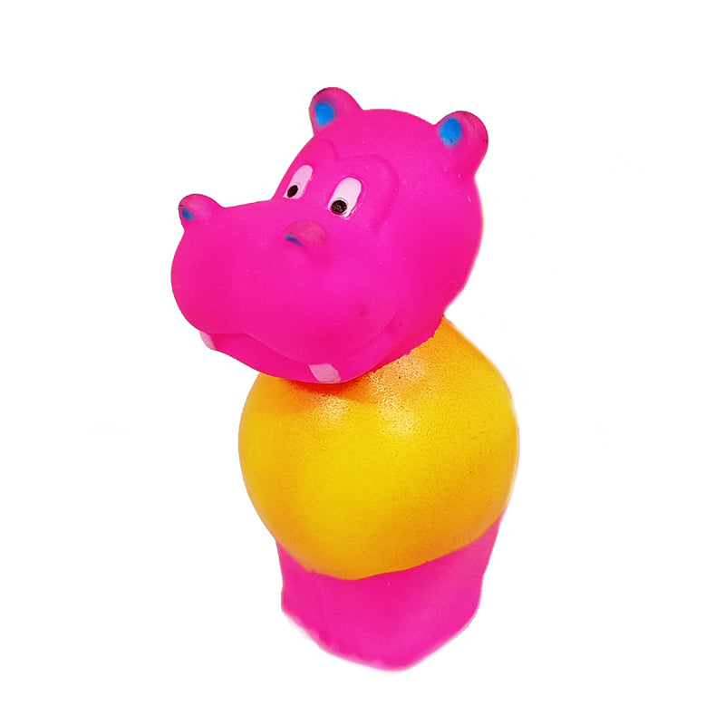 Furry Friend Rubber Squeaky Wild Boar Toy for Dogs