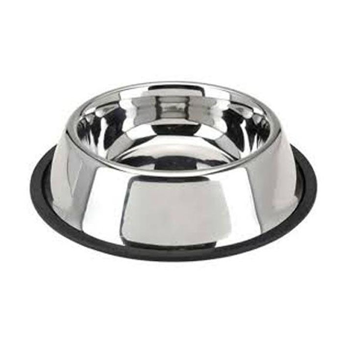 Furry Friend Anti Skid Steel Bowl for Dogs & Puppies