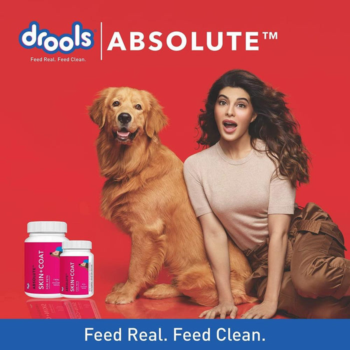 Drools Absolute Skin + Coat Tablet for Dogs