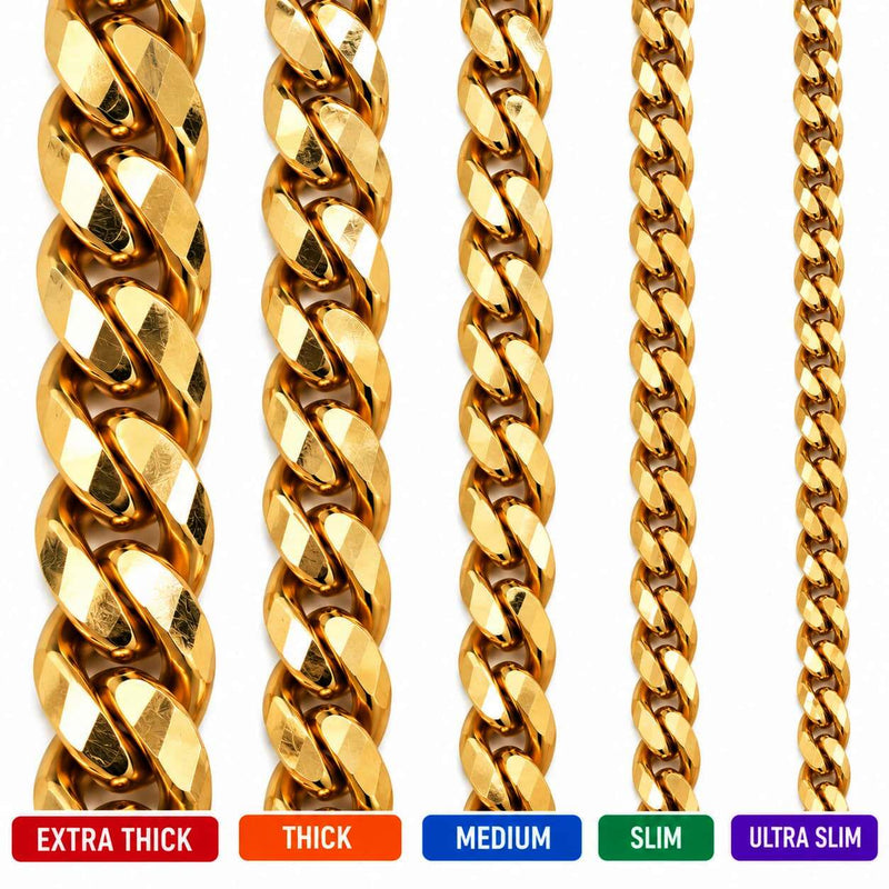 Super Premium Golden Luxury Choke Chain for Dogs & Puppies