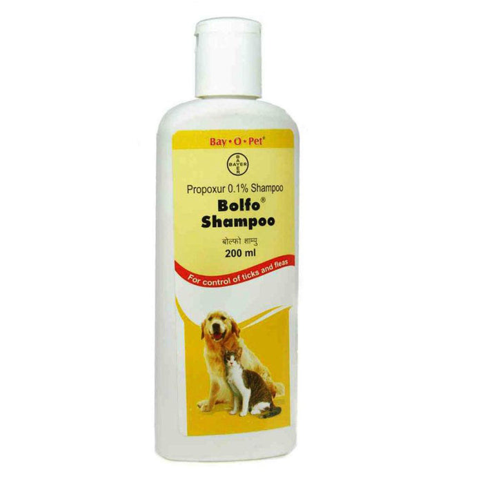 Bayer Bolfo Anti-Tick Shampoo for Dogs & Cats 200 ml