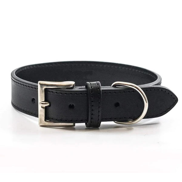 Furry Friend Leather Collar for Dogs