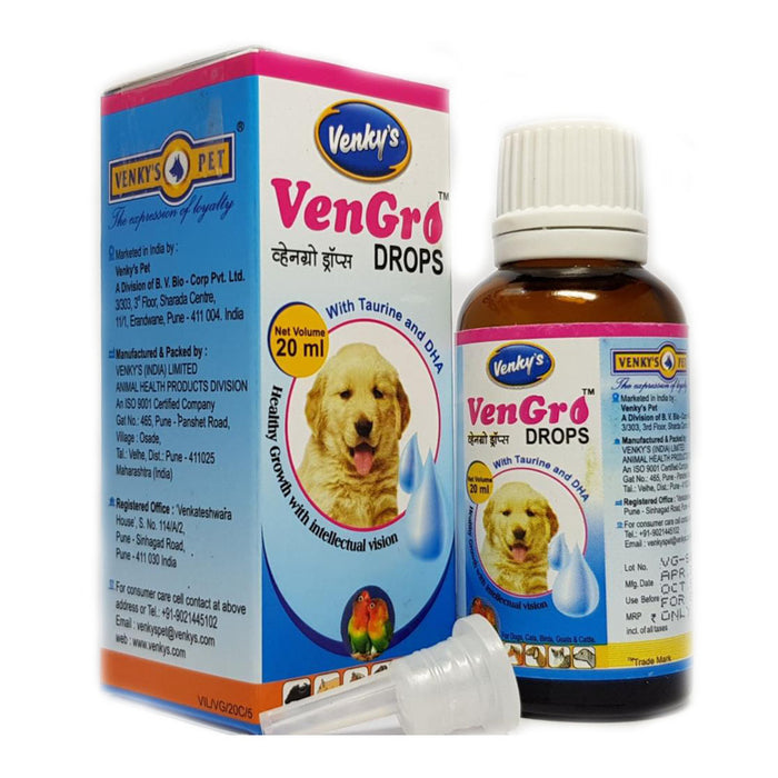 Venky's Vengro Multivitamin Drop 20 ml for Dogs
