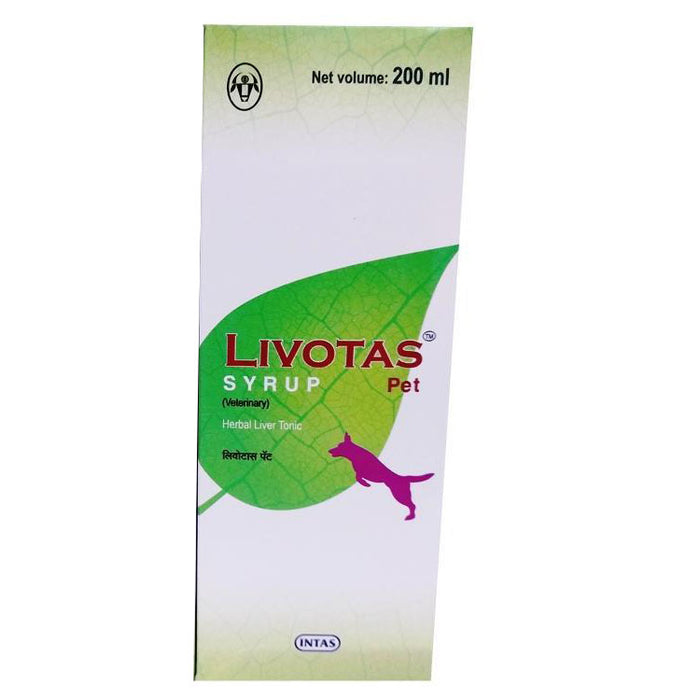 Intas Livotas Herbal liver tonic for Dogs 200 ml