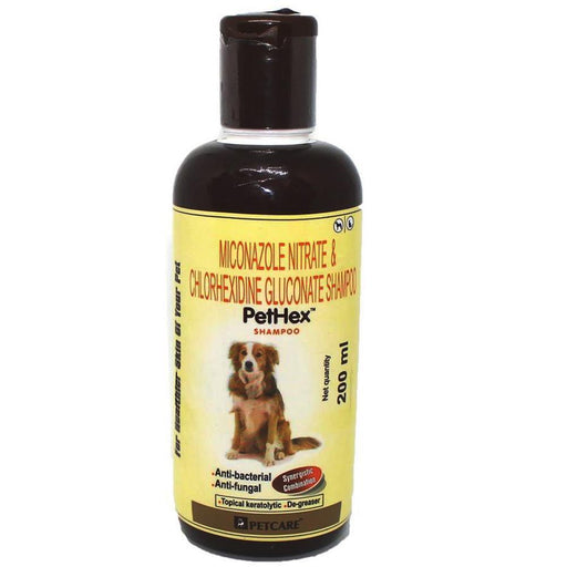Pet Care Pethex Anti Bacterial & Anti Fungal Skin Care Dog Shampoo 200 ml