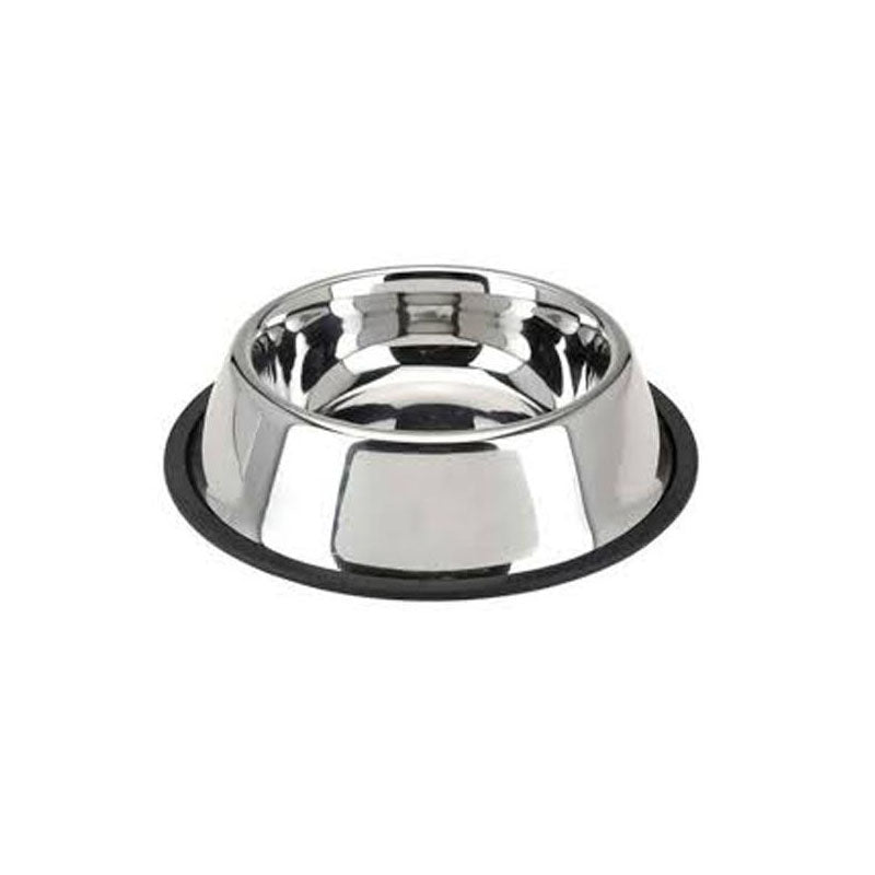 Furry Friend Anti Skid Steel Bowl for Dogs & Puppies