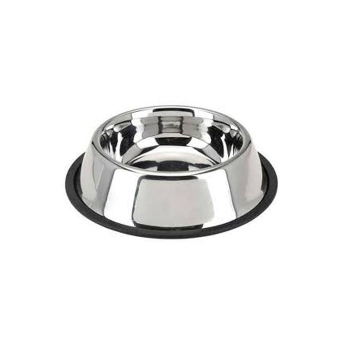 Furry Friend Anti Skid Steel Bowl for Dogs & Puppies