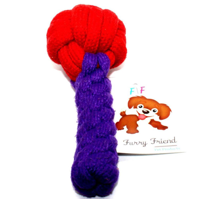 Furry Friend Cotton Chew Rope Toy for Dogs & Puppies 1