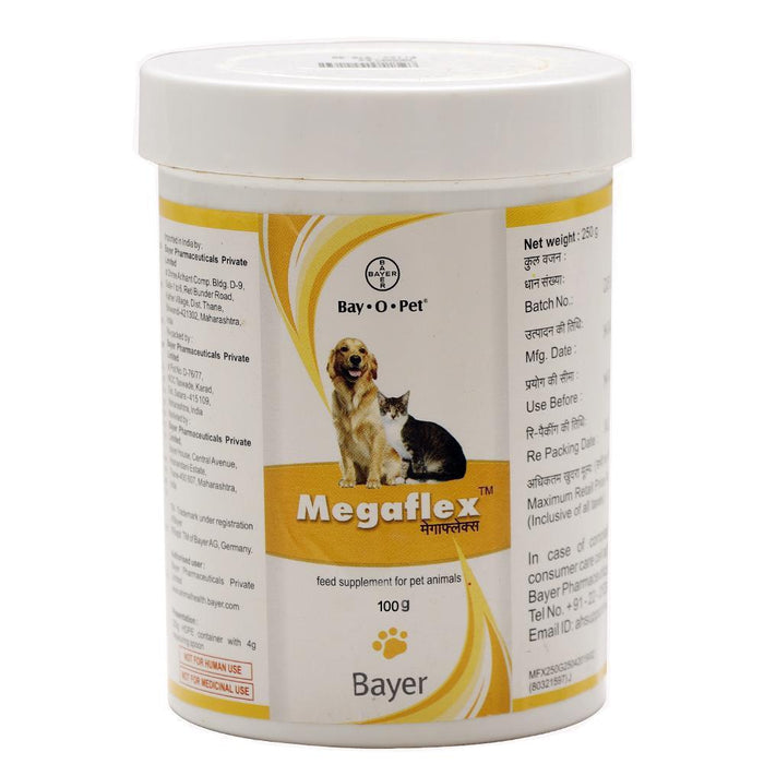Bayer Megaflex Joint Care Supplement for Dogs and Cats