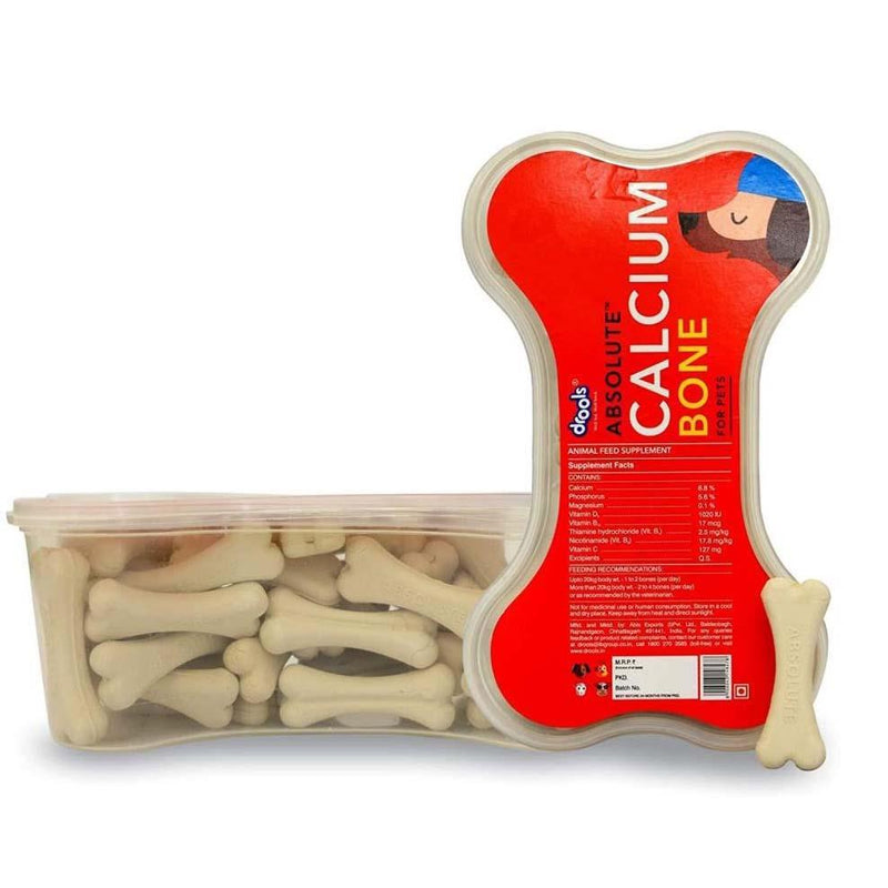 Drools Absolute Calcium Milk Bone 20 Pcs 300 g