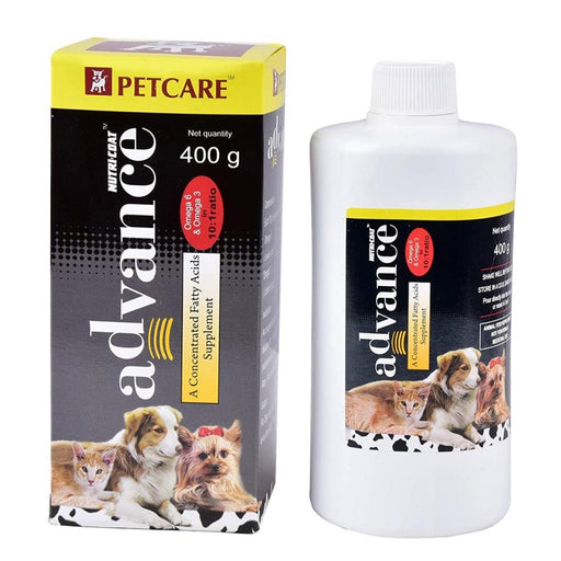Petcare Nutricoat Advance Coat Supplement for Dogs 400 G