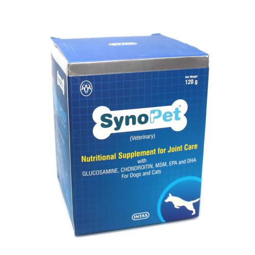 Intas Synopet Nutritional Joint Care Supplement for Dogs 120 g — CITY PET