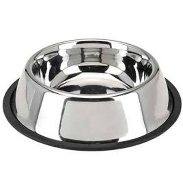 Furry Friend Anti Skid Steel Bowl for Dogs & Puppies