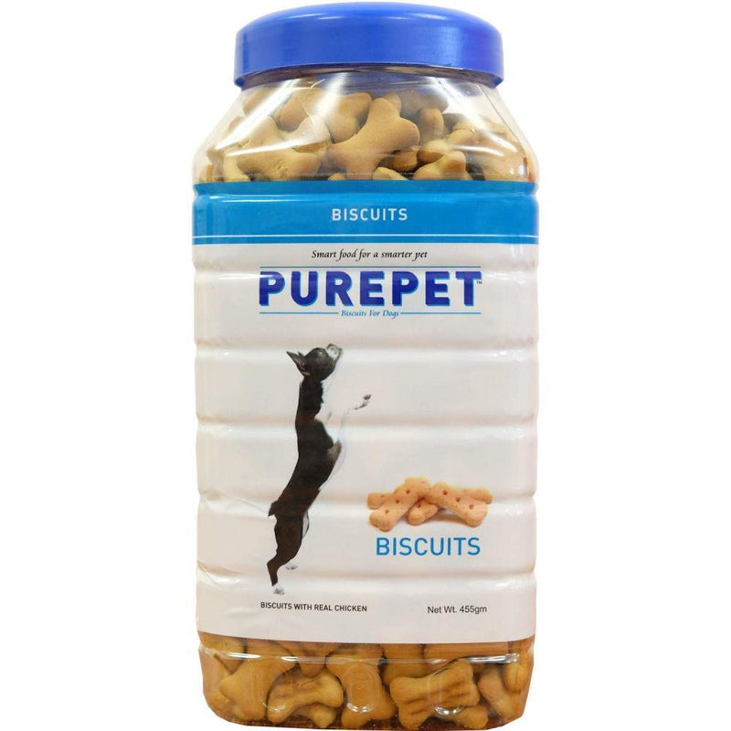 Purepet Biscuit Milk Flavour 455 g