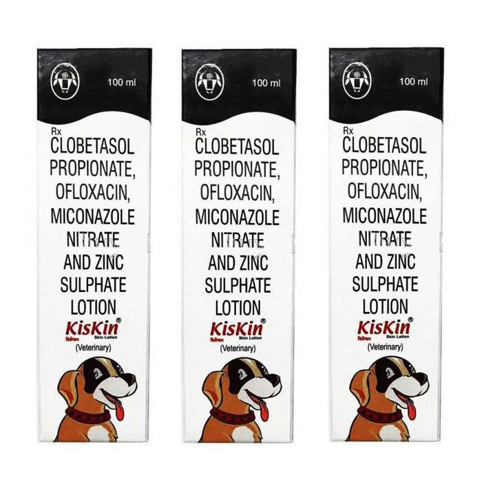 Intas Kiskin Antifungal Skin Lotion for Dogs-100 ml