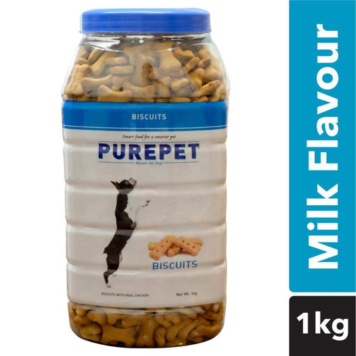 Purepet Biscuit Milk Flavour 905 g (Pack of 2)