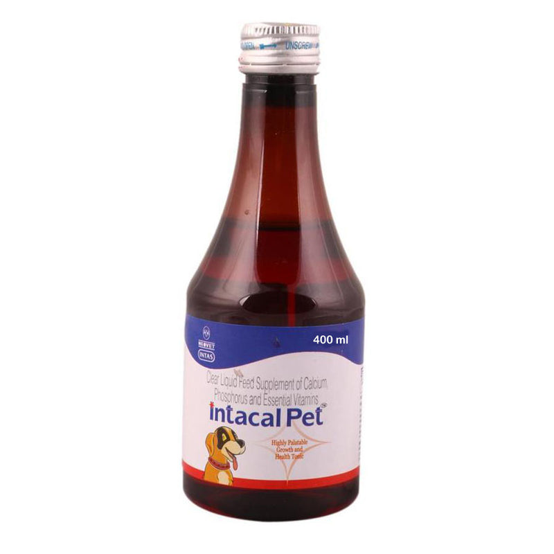 Intas Intacal Pet Calcium Supplement for Dogs and Puppies