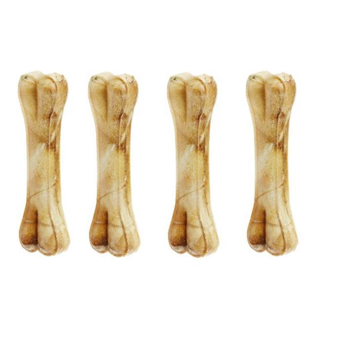 SuperDog Rawhide Bone Mini 4x1 Pack