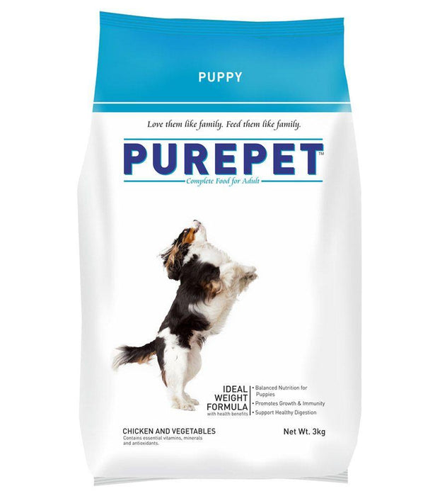 Purepet  Puppy Chicken Flavour 3 kg