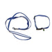 Shiny Reflective Leash Adjustable Collar Set with bell- Small 4