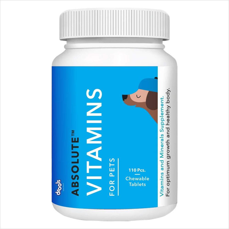 Drools Absolute Vitamin Tablet- 110 Pcs