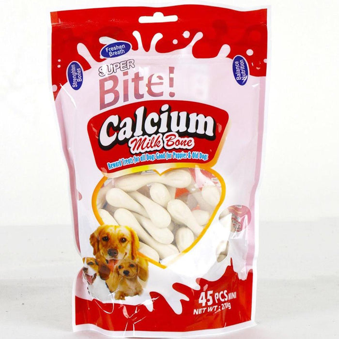 SuperBite Calcium Milk Bone (45 Pcs)