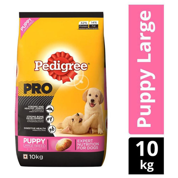 PEDIGREE PRO PUPPY LARGE BREED 10 KG Dog Food 