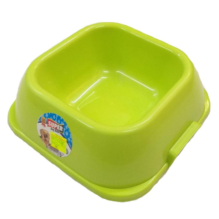 SuperDog Premium Square Dog Bowl- Large