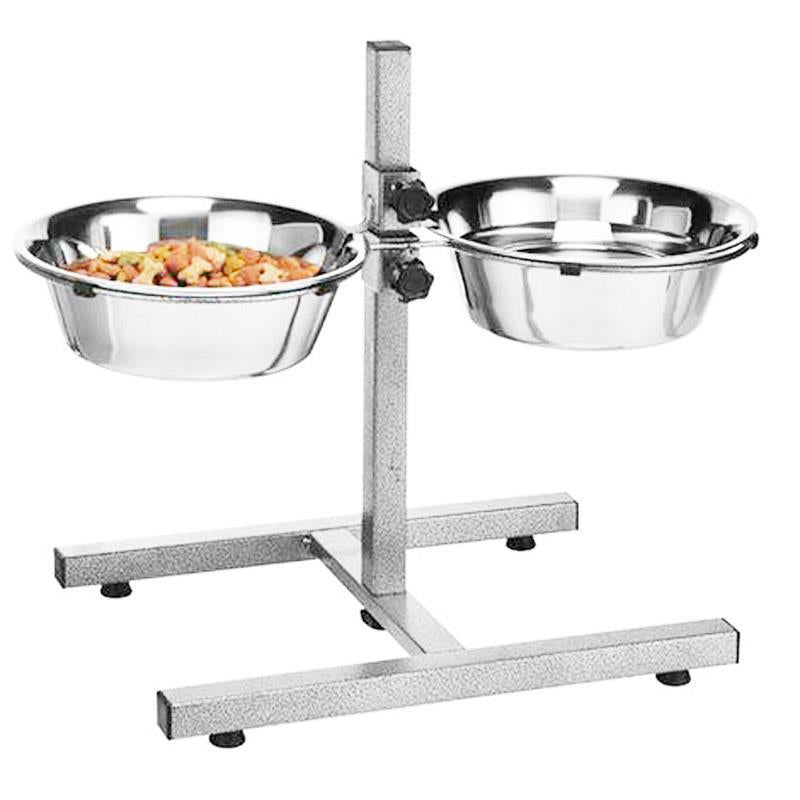 Texture Printed Adjustable Stand Bowl Small