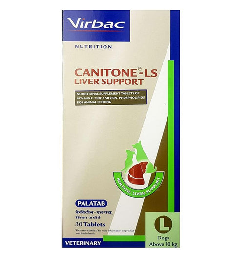 Virbac Canitone LS Large Liver Support Tablet- 30 Tab