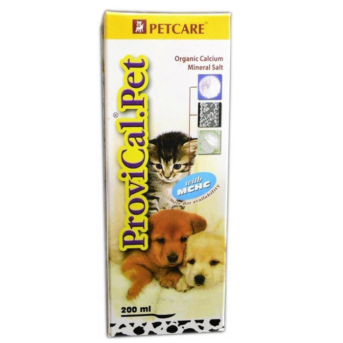 Petcare Provical Pet Calcium Supplement for Dogs 200 ml