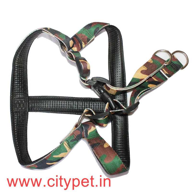 Premium Soft Padded Harness with Leash-Large