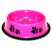 Furry Friend Printed Stainless Steel Bowl Small 1