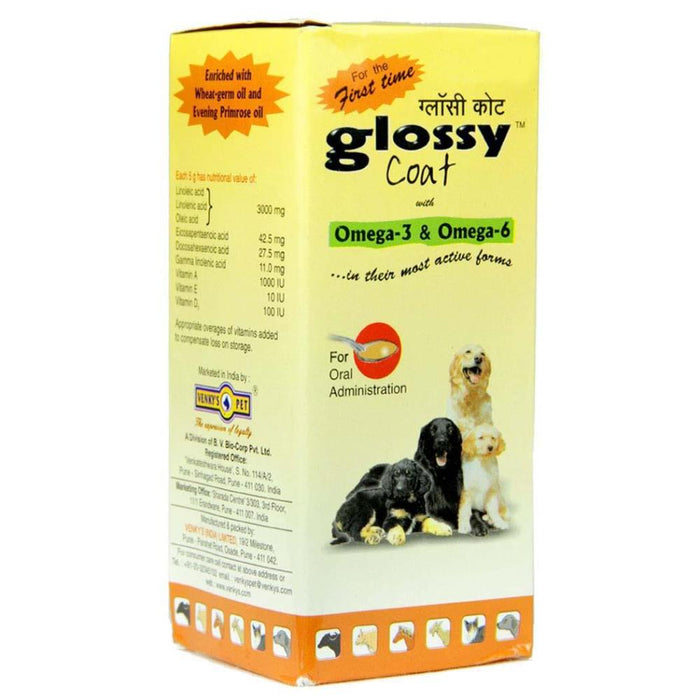 Venky's Glossy Coat Skin & Coat Supplement for Dogs 200 g