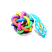 Furry Friend Rainbow Colorful Ball with Inner Bell for Dogs/Puppies