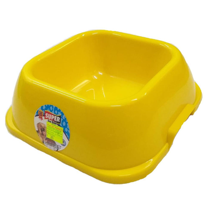 SuperDog Premium Square Dog Bowl- Large 1
