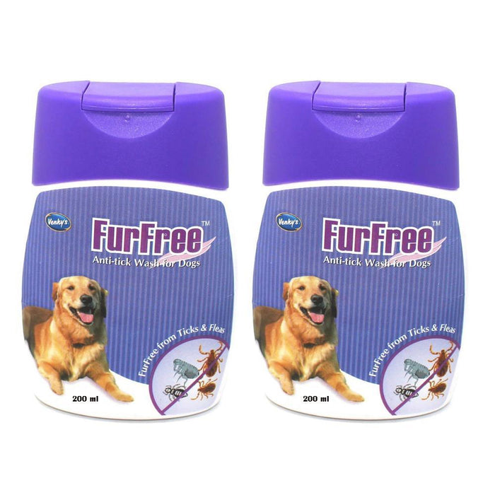 Venkys Furfree Anti-Tick Dog Shampoo 200 ml