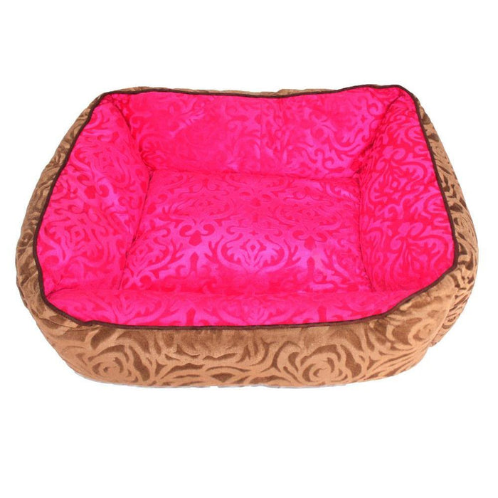 Furry Friend Luxury Rectangle Dog Bed- Large