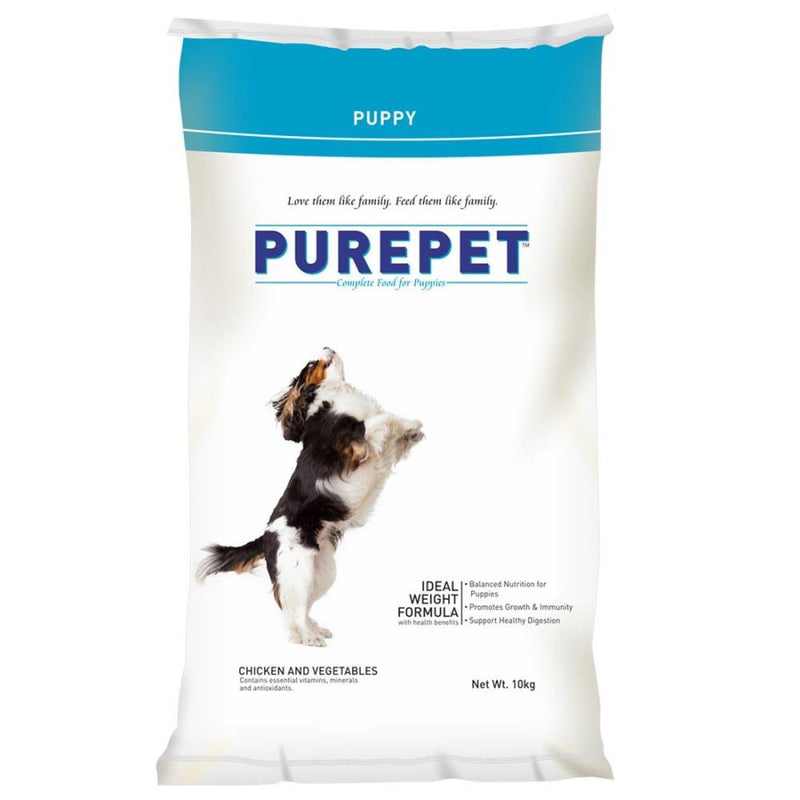 Purepet Puppy Chicken & Vegetable 10 kg