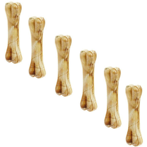 SuperDog Rawhide Bone Puppy 6x1 Pack