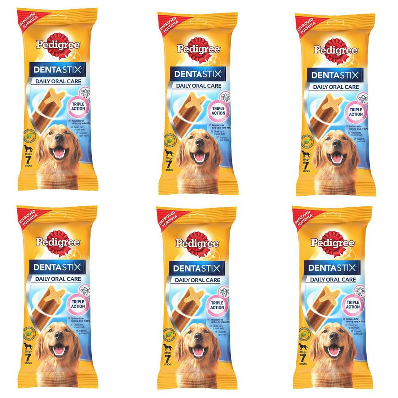 Pedigree Dentastix Large Breed (25 Kg+) Oral Care Treat (Pack of 6 )